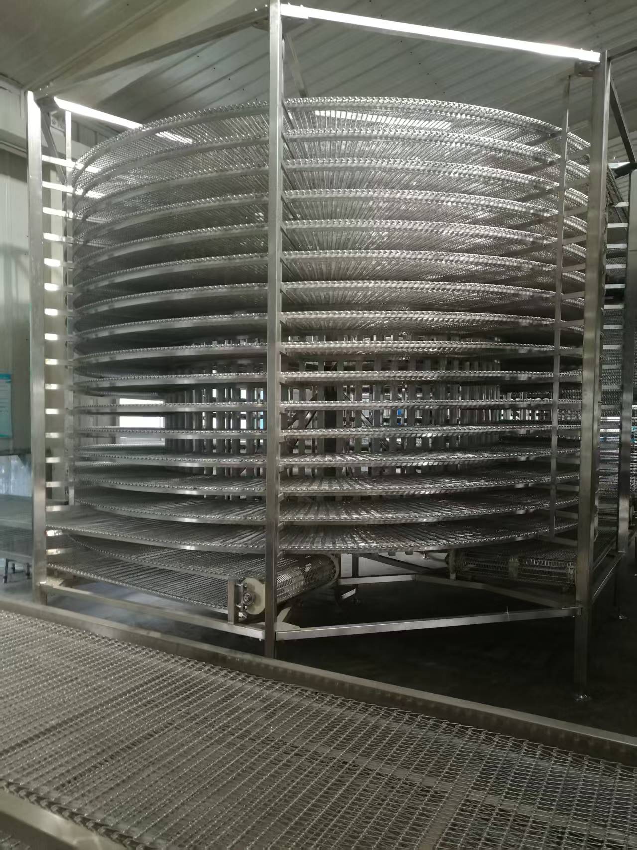 双螺旋速冻机隧道常见故障及解决方案法